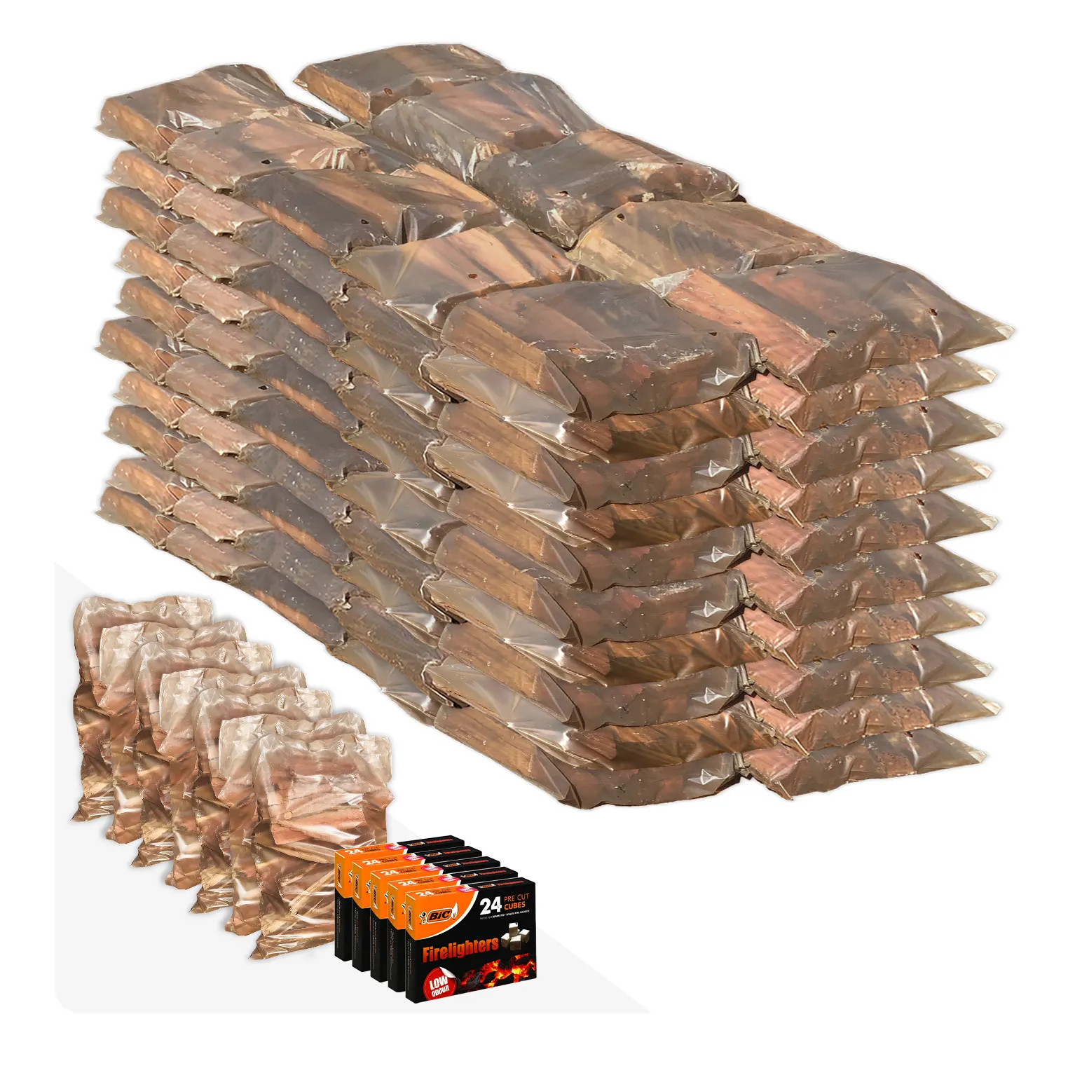 lawnitex_product_image_black-wattle-firewood-Bulk-Saver-Bundle-(100-Bags+7-FREE-Kindling-Bags+5-Firelighters-Packs)-