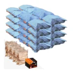 Blue Gum Firewood (25kg) Bulk Bundles - Dry Braai & Heating Wood - Image 4